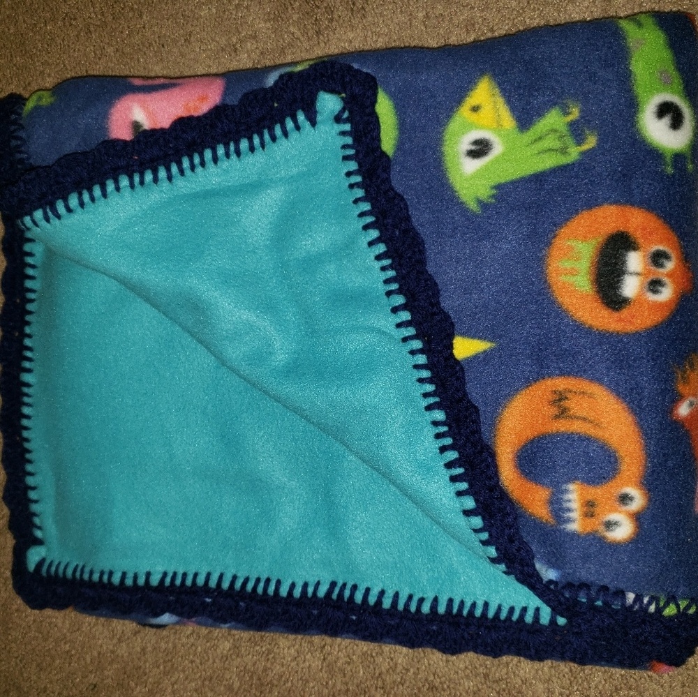 Monster Fleece blanket